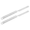 FOYTOKI 2pcs Hair Removal Blades Racks for Stainless Steel Shaving Knife Double Sided Hair Scraper Pig Remover view 1