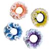 SOESFOUFU Hand-woven Hair Scrunchies Soft Woolen Yarn Hair Rings for Women Comfortable and Durable Random Colors for All Occasions view 1