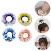SOESFOUFU Hand-woven Hair Scrunchies Soft Woolen Yarn Hair Rings for Women Comfortable and Durable Random Colors for All Occasions view 4