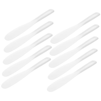 FOYTOKI 10pcs Cosmetic Mixing Spatulas Foundation Stirring Tools Face Cream Applicator Multifunctional Mask Mixing Stick for Beauty Salons