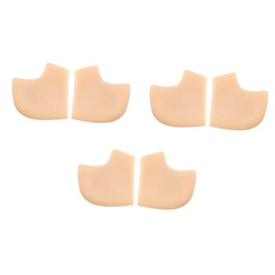 MERRYHAPY 3pairs Gel Heel Cushion Pads Inserts for Blister Protection Moisturizing Socks for Pain Relief