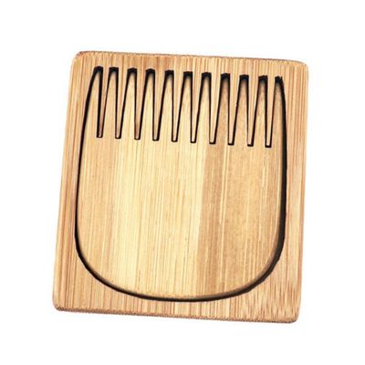 BELLIFFY 1pc Natural Beard Comb Portable Hair Comb for Men Grooming Care for Travel Daily Use -aging Design