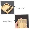 BELLIFFY 1pc Natural Beard Comb Portable Hair Comb for Men Grooming Care for Travel Daily Use -aging Design view 2