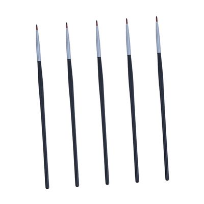 BELLIFFY 5pcs Cosmetic Eyeliner Brush Professional Lipstick Applicators for Precise Makeup Application and Skin-friendly Tools for Eyes and Lips for Beginners and Makeup Random Style