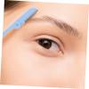 HAPINARY Professional Eyebrow Razor Trimmer Set 10pcs Stainless Steel Portable Painless view 3