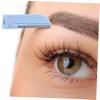 HAPINARY Professional Eyebrow Razor Trimmer Set 10pcs Stainless Steel Portable Painless view 4