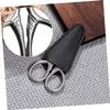 TOVINANNA Portable Beard Scissors Beauty Scissors for Mustache Trimming Includes Pu Cover and Precision Pointed for Home and Salon Use view 4