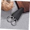 TOVINANNA Professional Beard Mustache Trimming Scissors Stainless Steel 2 Piece Set for Home Salon Use view 3