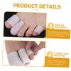 IWOWHERO Big Toe Protectors for Ingrown Toenail Toe Caps and Toe Protectors Silicone Toe Guards Gel Toe Caps for Men view 2