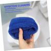 NOLITOY 3pcs African Exfoliating Shower Nets Body Scrubber for Deep Cleansing Skin Care Lightweight Bath Sponge Blue Beige Coffee for Home Travel Use view 3