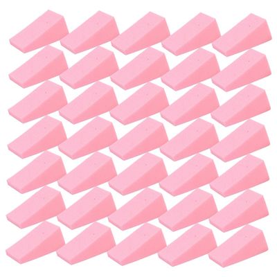 Baluue 30pcs Geometric Makeup Powder Small Sponges for Dry Wet Use Foundation Applicator