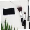 Baluue 4pcs Color Empty Eyeshadow Case Diy Lipstick Tray Durable Makeup Storage for Daily Use Lightweight and Practical for Travel Includes White Black Transparent Lids view 2