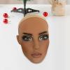 FashionCha Mannequin Head Wig Head, Multifunctional Wig Display Stand, Professional Wig Holder, Only Head view 2