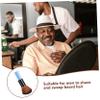 Baluue 1pc Soft Bristle Hair Brush for Barbershop Use Ergonomic Handle for Comfortable Grip for Cleaning Hair from Neckline and Beards Travel-friendly Barbershop Accessory view 3
