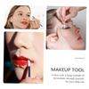 Baluue 300pcs Disposable Lip Brushes and Black Lip Applicators for Makeup Artists and Personal Use for Balm Gloss and Application view 4