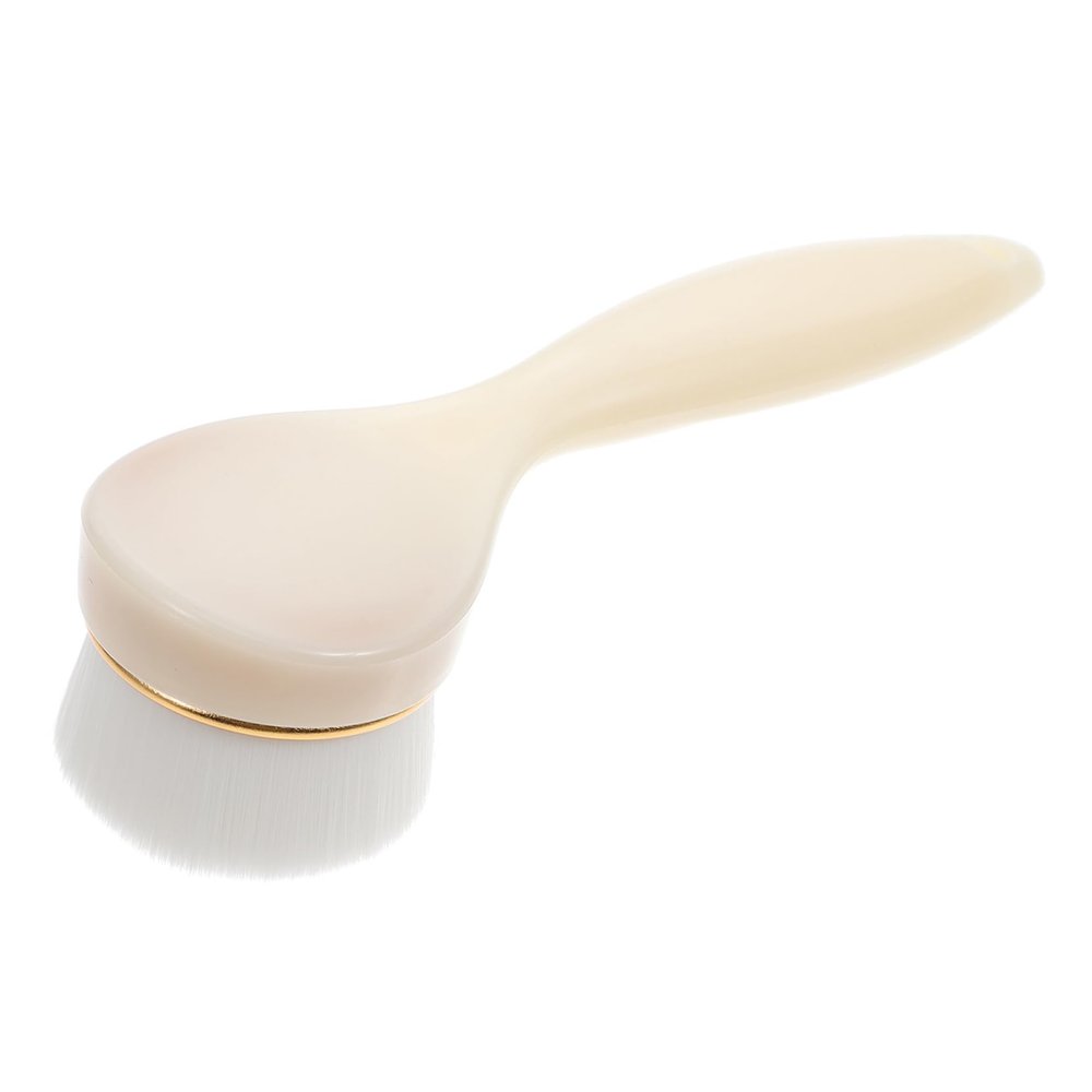 Baluue Face Cleansing Brush Face Soft Bristle Facial Exfoliator Gentle Cleansing Compact Wash Brush for