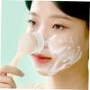 Baluue Face Cleansing Brush Face Soft Bristle Facial Exfoliator Gentle Cleansing Compact Wash Brush for view 3