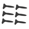 Baluue 6pcs Silicone Brow Brush Women Eyebrow Shaver and Grooming Comb Makeup Eyebrow Brush for Women view 1