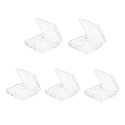 Baluue Lipstick Containers Empty 5pcs Mini Makeup Containers Set Empty Eyeshadow Box Cosmetics Tray Travel-friendly Skincare Organizers