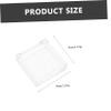 Baluue Lipstick Containers Empty 5pcs Mini Makeup Containers Set Empty Eyeshadow Box Cosmetics Tray Travel-friendly Skincare Organizers view 2
