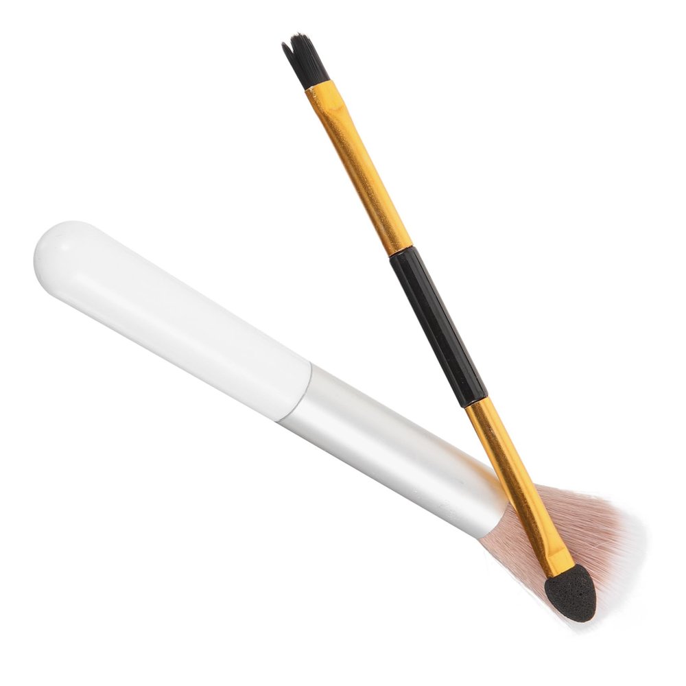 FOYTOKI Highlighter Brush Set Double-ended Eye Shadow Makeup Brush Gentle on Skin