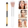 FOYTOKI Highlighter Brush Set Double-ended Eye Shadow Makeup Brush Gentle on Skin view 3