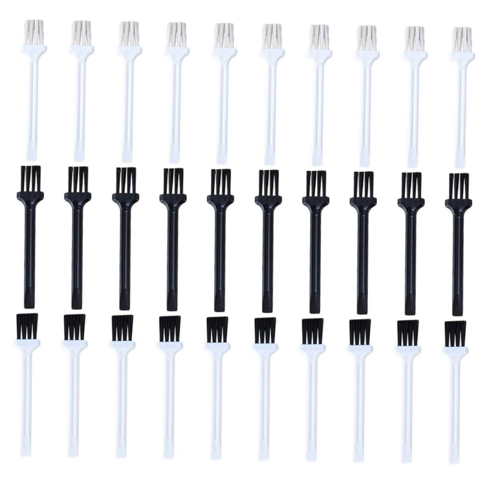 BELLIFFY 60pcs Keyboard Cleaning Brush Portable Dust Removal Tool for Shaver Fans and Electronic Devices for Gaps and Static Dust Removal