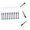 BELLIFFY 60pcs Keyboard Cleaning Brush Portable Dust Removal Tool for Shaver Fans and Electronic Devices for Gaps and Static Dust Removal view 3