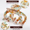 Bgffuy Extra Large Octopus Hair Clips for Women - Octopus Claw Clip for Oversized Thick Hair, Non-Slip Strong Hold Claw Clips - Unbreakable Big Barrettes Jaw Clamps Accessories -3 PCS (multicolor) view 3