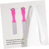 MERRYHAPY Foot Scraper Pink Set Double Sided Foot File for Cracked Heels Scraper for Feet Professional Pedicure view 3