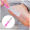MERRYHAPY Foot Scraper Pink Set Double Sided Foot File for Cracked Heels Scraper for Feet Professional Pedicure view 4