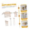 Baluue 1set Elegant Hair Comb for Brides European Design Hairpin and Fork Accents Wedding Accessory for Women and Girls view 2