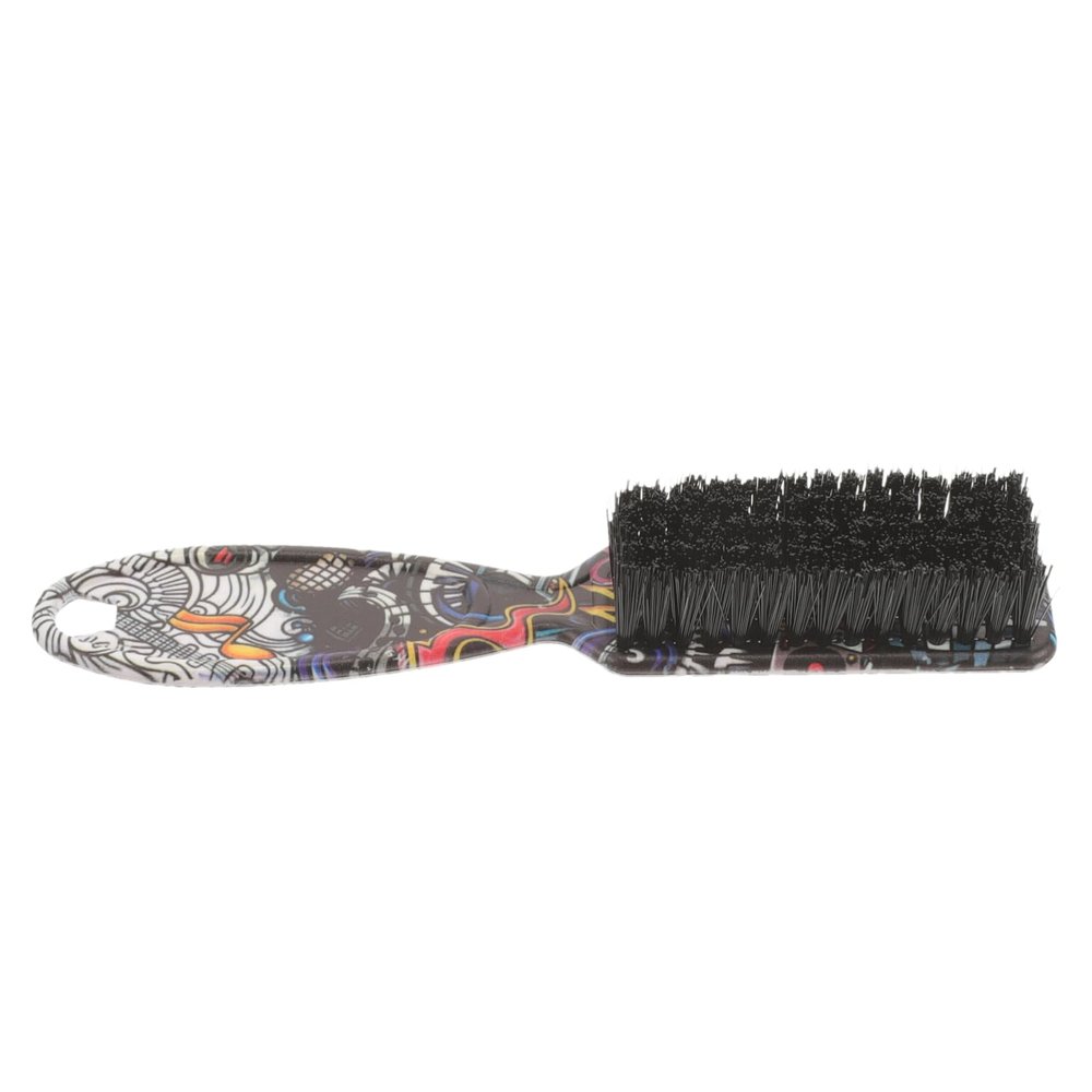 Anneome Beard Brush Hard Wave Brush for Barber Shop Neck Duster Hair Dusting Tool Barber Hair Cutting Styling Heated Random Style