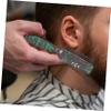 Anneome Beard Brush Hard Wave Brush for Barber Shop Neck Duster Hair Dusting Tool Barber Hair Cutting Styling Heated Random Style view 4