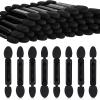 50 Pcs Eyeshadow Applicators Double Ended Eyeshadow Brushes Eye Shadow Applicator Sticks with Storage Box Sponge Tip Eye Shadow Applicators Disposable Makeup Applicators view 1