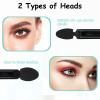 50 Pcs Eyeshadow Applicators Double Ended Eyeshadow Brushes Eye Shadow Applicator Sticks with Storage Box Sponge Tip Eye Shadow Applicators Disposable Makeup Applicators view 4