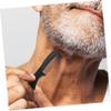 Mikinona 1set Beard Care Kit Scissors Comb Storage Pouch Stainless Steel Trimming Shears for Barbershop Home Travel view 4