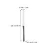 Mikinona Long Handle Makeup Spatula Metal Cosmetic Spatula for Foundation Mixing and Nail Art view 2