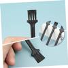 Outanaya 30pcs Mini Cleaning Brush for Electric Shaver and Beard Razor Ergonomic Handle for Keyboard and Clipper Gaps Durable Design Black White view 2