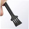 Outanaya 30pcs Mini Cleaning Brush for Electric Shaver and Beard Razor Ergonomic Handle for Keyboard and Clipper Gaps Durable Design Black White view 4