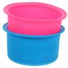 JEWEDECO Hair Removal Tool Wax Melting Container Bowl Set Heat Resistant Silicone view 1