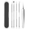 Blackhead Remover,Professional Facial Blackhead Remover Tweezers, Facial Black Head Remover Set,Stainless Steel Blackhead Tweezers Professional Tool Set (01) view 1
