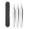 Blackhead Remover,Professional Facial Blackhead Remover Tweezers, Facial Black Head Remover Set,Stainless Steel Blackhead Tweezers Professional Tool Set (04) view 1