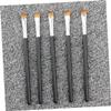 BELLIFFY 10pcs Eyebrow Brush Set with Wooden Handle Portable Makeup Tools for Salon and Home Use for Shaping Brows and Applying Cosmetics view 4