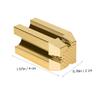 Baluue Cosmetic Pencil Sharpener Eyebrow Pencil Sharpener Eyeliner Portable Durable Plastic view 2