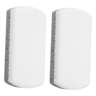 FOMIYES 2pcs Dual-Sided Pumice Stone for Feet and Hands Exfoliating Foot Scrubber Callus Remover Versatile Skin Care Tool for Men Women Gray