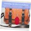 Baluue 1pc Storage Organizer Bag Small Slot Pouch for Bottles and Pressure-resistant Holder for Home Travel Red view 2