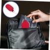 Baluue 1pc Storage Organizer Bag Small Slot Pouch for Bottles and Pressure-resistant Holder for Home Travel Red view 4