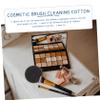 Baluue 15pcs Makeup Brush Cleaning Sponge Quick Dry Cleaning Box for Eye Shadow Brushes Lightweight Portable view 4