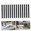 Baluue 100pcs Makeup Brush Mesh Protectors Durable Expandable Covers for Makeup Brushes Flexible and Space-saving Tool for Travel and Storage Black view 4